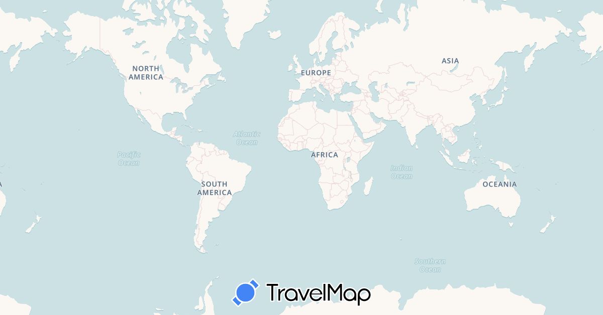 TravelMap itinerary: driving, bus, plane, cycling, train, boat, hitchhiking, motorbike, famille in Albania, Austria, Czech Republic, Germany, Denmark, Spain, France, United Kingdom, Croatia, Hungary, Italy, Cambodia, Laos, Montenegro, Norway, Portugal, Sweden, Vietnam (Asia, Europe)